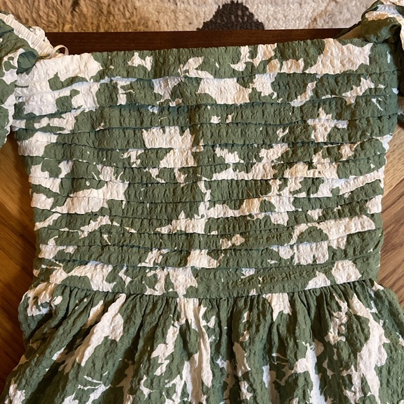 EUC Abercrombie & Fitch XSP The A&F Emerson Off-the-Shoulder Midi Dress - Picture 6 of 14